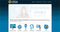 Desktop Screenshot of cega.net