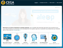 Tablet Screenshot of cega.net